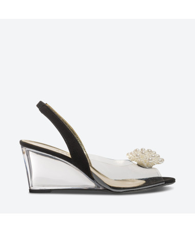 SANDALE MANVI pour femme - Azurée - Made in France