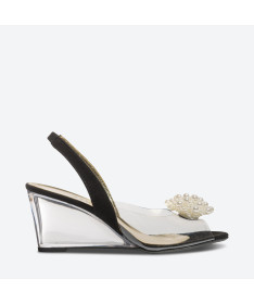 SANDALE MANVI pour femme - Azurée - Made in France