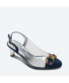 ESCARPIN LODOLI pour femme - Azurée - Made in France