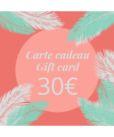 Gift card 30 - Azurée - Women's shoes made in France