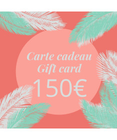 Carte cadeau 150 pour femme - Azurée - Made in France