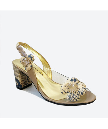 SANDALE MAJORA pour femme - Azurée - Made in France