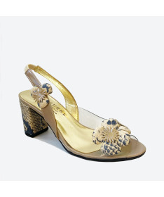 SANDALE MAJORA pour femme - Azurée - Made in France