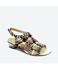 SANDALE DORIA pour femme - Azurée - Made in France