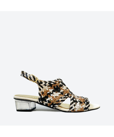 SANDALE DORIA pour femme - Azurée - Made in France