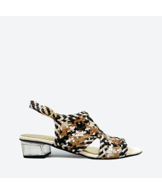 SANDALE DORIA pour femme - Azurée - Made in France