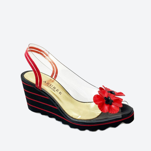 SANDALE MALICO pour femme - Azurée - Made in France