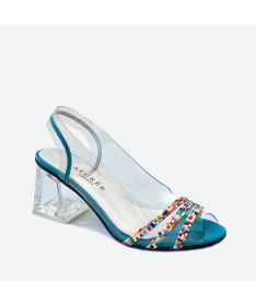 SANDALE MAPOLI pour femme - Azurée - Made in France