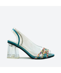 SANDALE MAPOLI pour femme - Azurée - Made in France