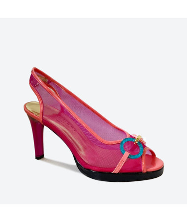 SANDALE KOLIA pour femme - Azurée - Made in France