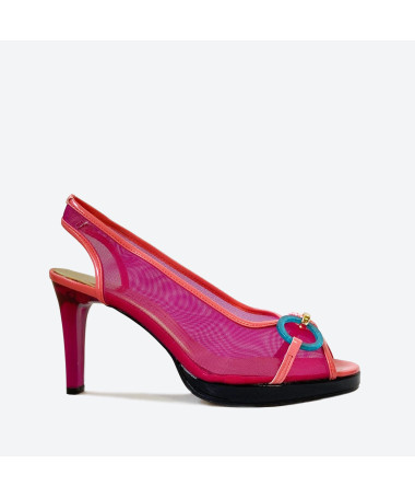 SANDALE KOLIA pour femme - Azurée - Made in France