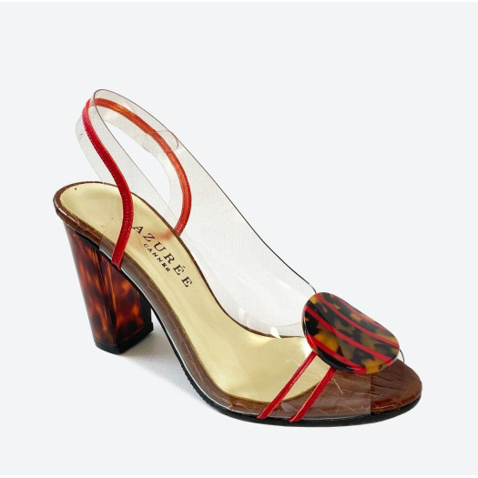 SANDALE MACAO pour femme - Azurée - Made in France SANDALE MACAO pour femme - Azurée - Made in France