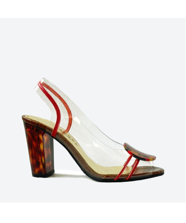SANDALE MACAO pour femme - Azurée - Made in France