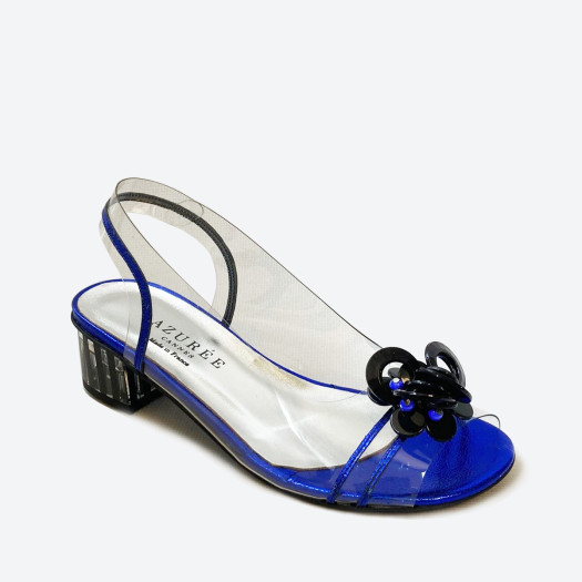 SANDALE MADI pour femme - Azurée - Made in France