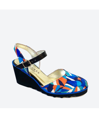 SANDALE FIRO pour femme - Azurée - Made in France