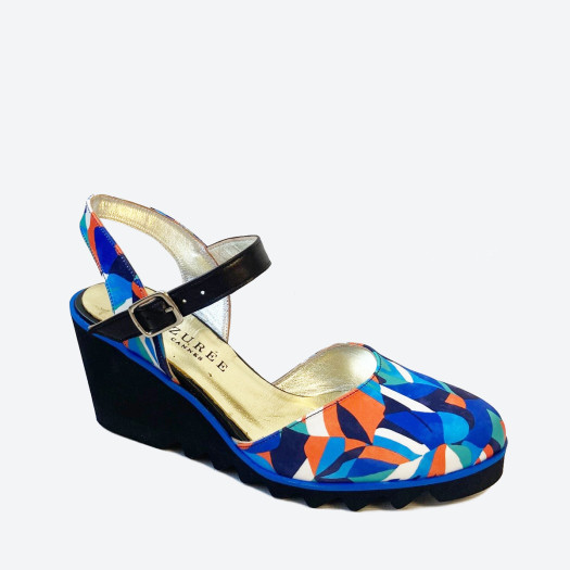 SANDALE FIRO pour femme - Azurée - Made in France