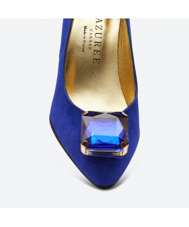 ESCARPIN RICHI pour femme - Azurée - Made in France