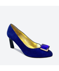 ESCARPIN RICHI pour femme - Azurée - Made in France
