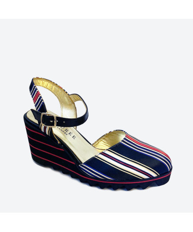 SANDALE FIRO pour femme - Azurée - Made in France