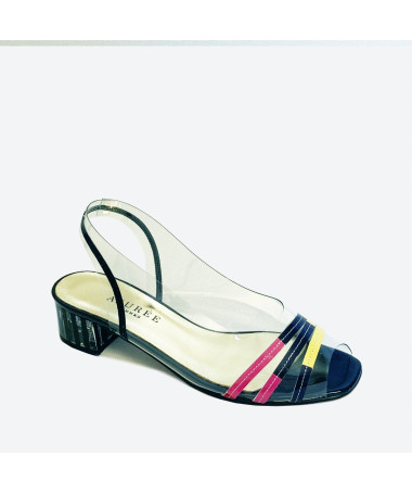SANDALE NOULOU pour femme - Azurée - Made in France