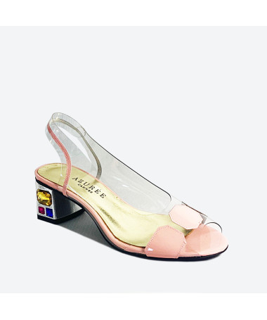 SANDALE MUDA pour femme - Azurée - Made in France