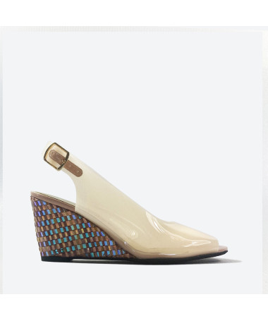 MANIL - Azurée - Women's shoes made in France