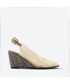SANDALE MANIL pour femme - Azurée - Made in France