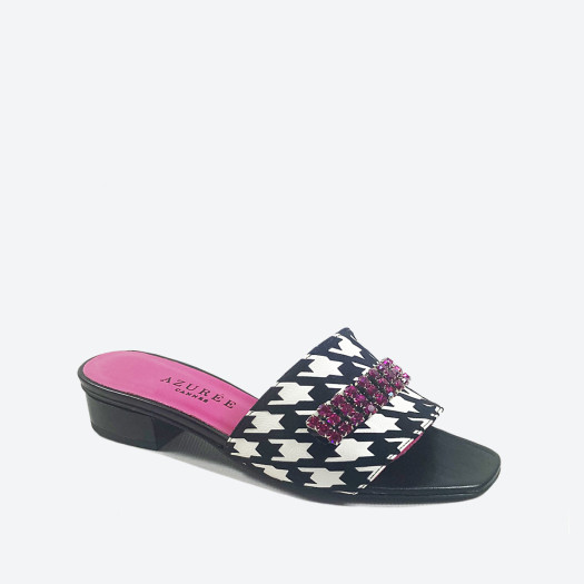 MULE FUNK pour femme - Azurée - Made in France MULE FUNK pour femme - Azurée - Made in France