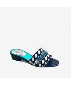 MULE FUNK pour femme - Azurée - Made in France