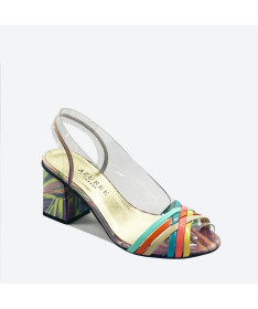 SANDALE MALTI pour femme - Azurée - Made in France
