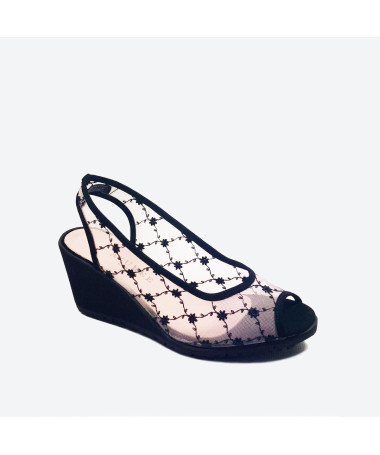 SANDALE KONC pour femme - Azurée - Made in France