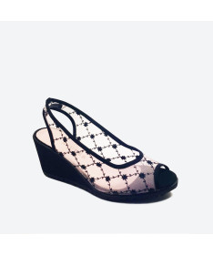 SANDALE KONC pour femme - Azurée - Made in France