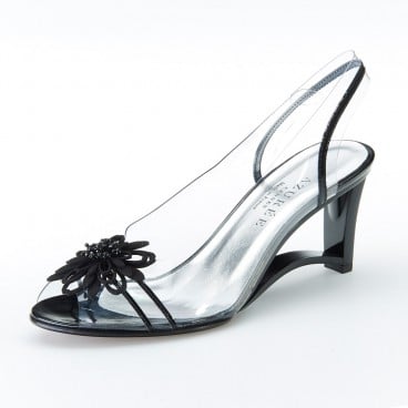 SANDALS NOMBRI - Azurée - Women's shoes made in France