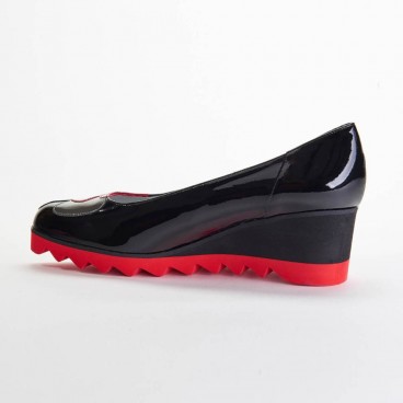BALLET PUMPS OPI - Azurée - Women's shoes made in France