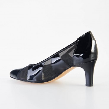 PUMPS JUBILO - Azurée - Women's shoes made in France