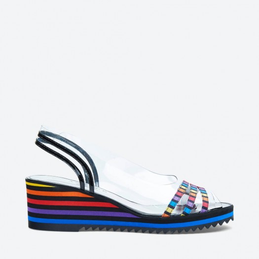 SANDALS NADIRA - Azurée - Women's shoes made in France