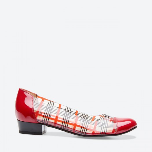 BALLET PUMPS BASO - Azurée - Women's shoes made in France
