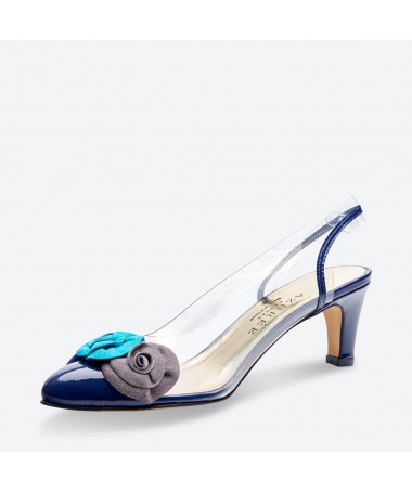 LASODI - Azurée - Women's shoes made in France