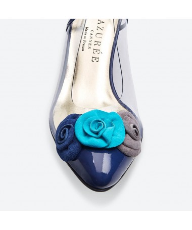 LASODI - Azurée - Women's shoes made in France