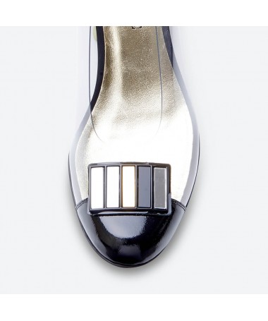 BALLET PUMPS LARGO - Azurée - Women's shoes made in France