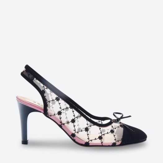 PUMPS KAKEMO - Azurée - Women's shoes made in France