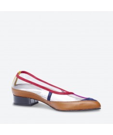 BALLET PUMPS BAZU - Azurée - Women's shoes made in France