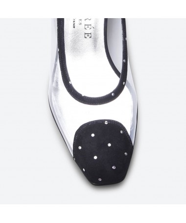 BALLET PUMPS LAPILI - Azurée - Women's shoes made in France