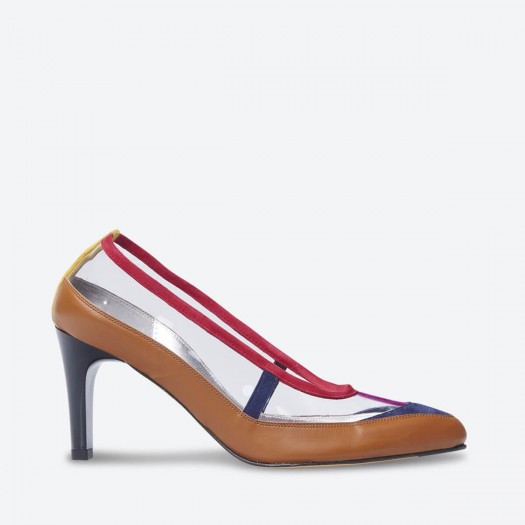 PUMPS LATOMI - Azurée - Women's shoes made in France