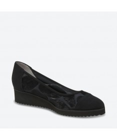 BALLET PUMPS KAFARI - Azurée - Women's shoes made in France