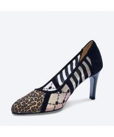 PUMPS KOTO - Azurée - Women's shoes made in France
