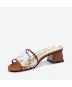 MULES MALMO - Azurée - Women's shoes made in France