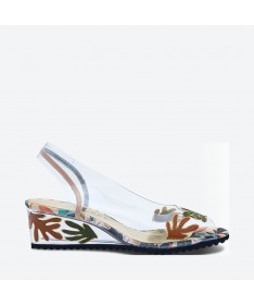 SANDALS MANOK - Azurée - Women's shoes made in France
