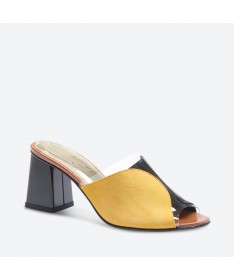 MULES MANDRI - Azurée - Women's shoes made in France