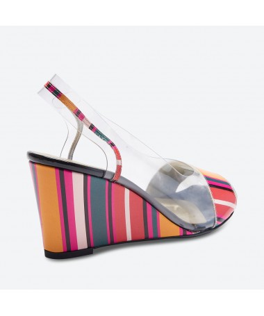 SANDALS NOVERA - Azurée - Women's shoes made in France
